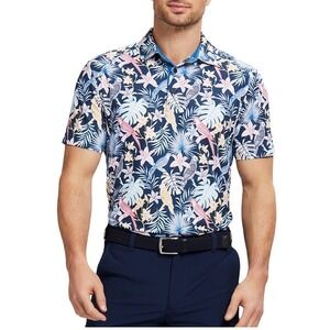 IZOD Golf Mens Tropical Print
Polo Shirt Size‎ XXL